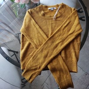 Forever 21 Mustard Sweater